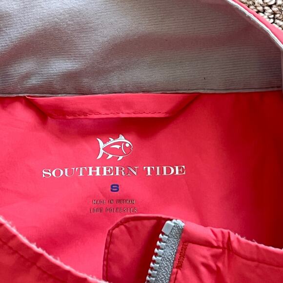 Southern Tide T3 Cabana Admiral Wind Breaker Mens 1/4 Zip Pullover - Picture 3 of 4